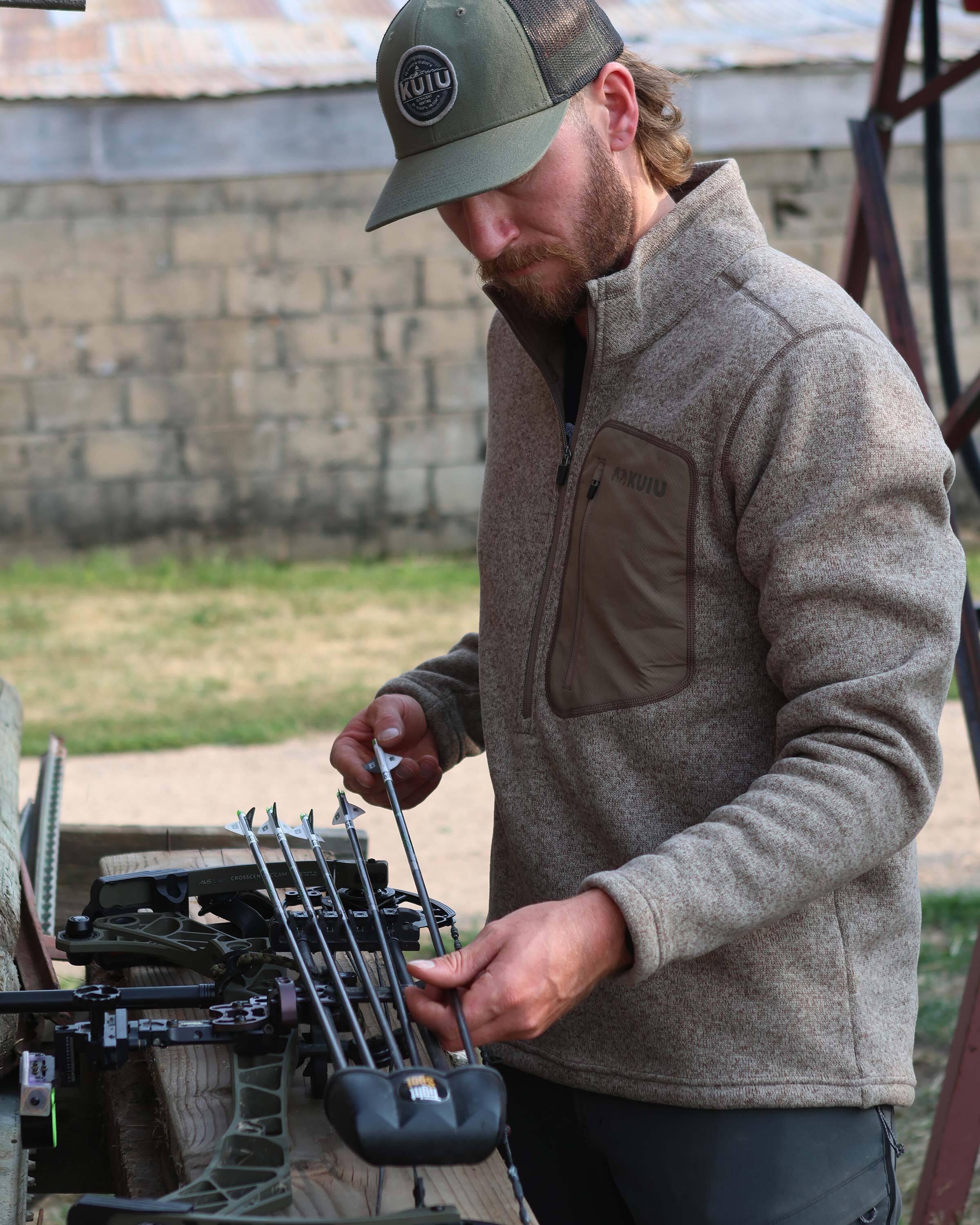 Base Camp Pullover Sweater | Charcoal Heather - Image 6