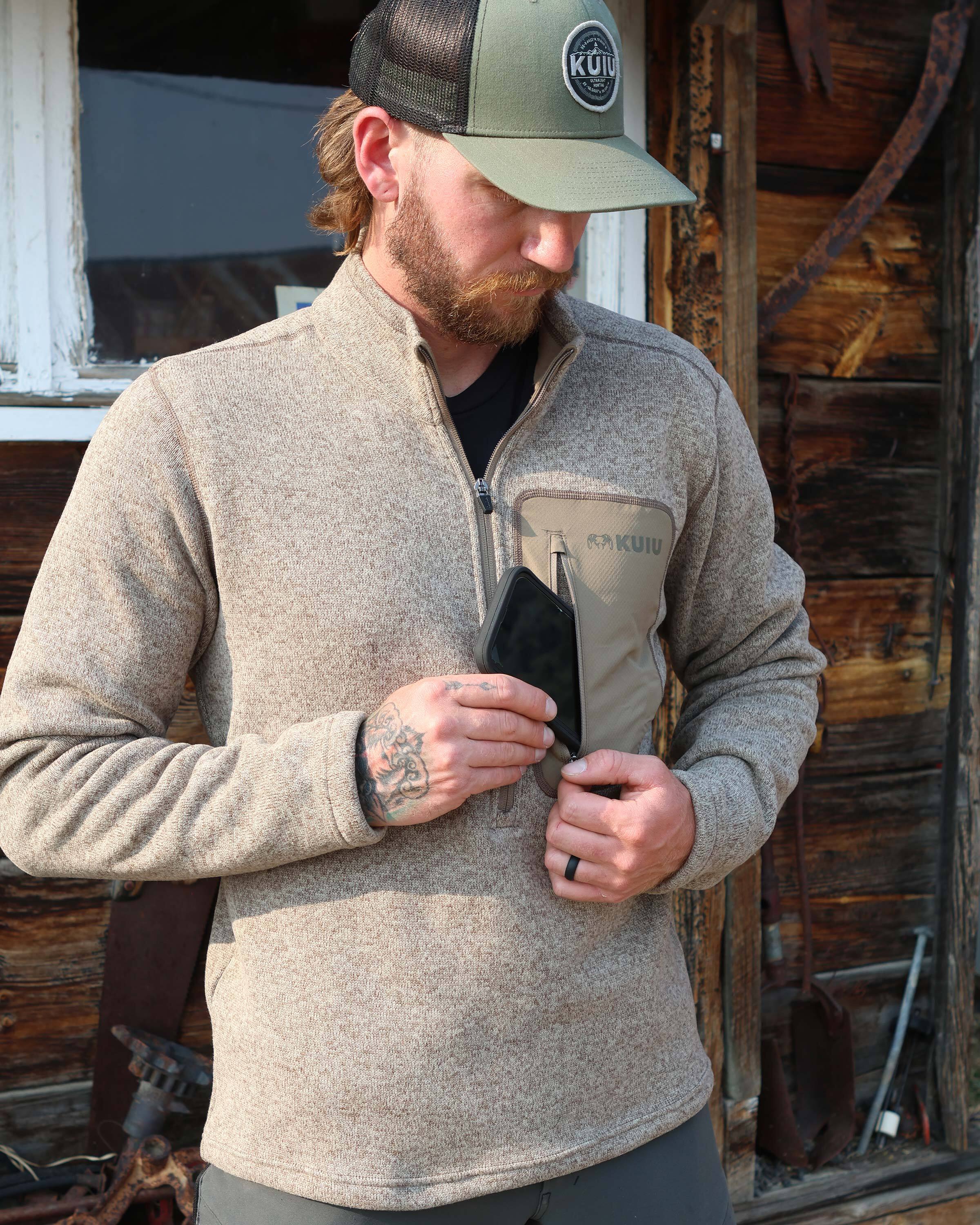 Base Camp Pullover Sweater | Charcoal Heather - Image 7