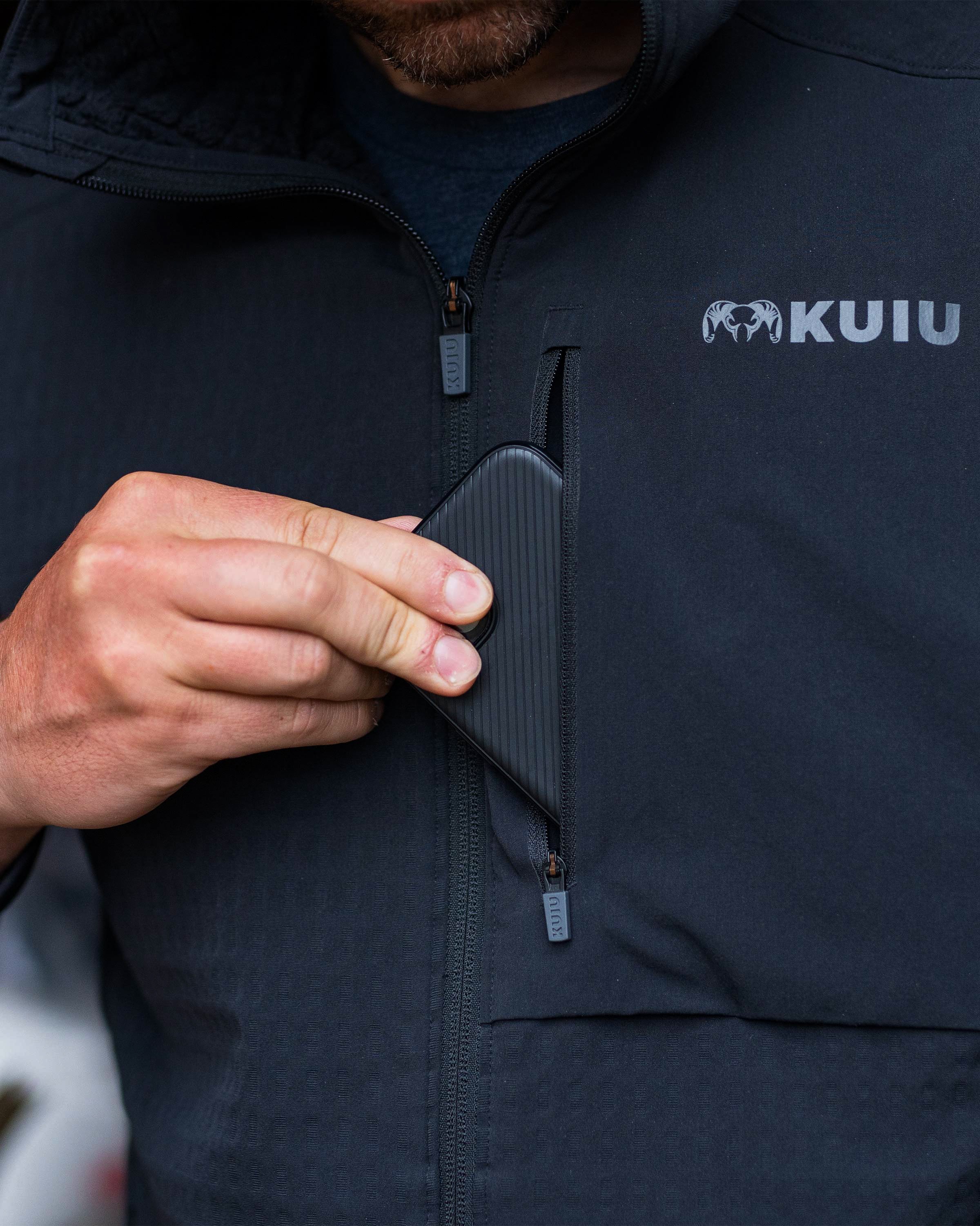 Blockfield Fleece Hoodie | Black - Image 8