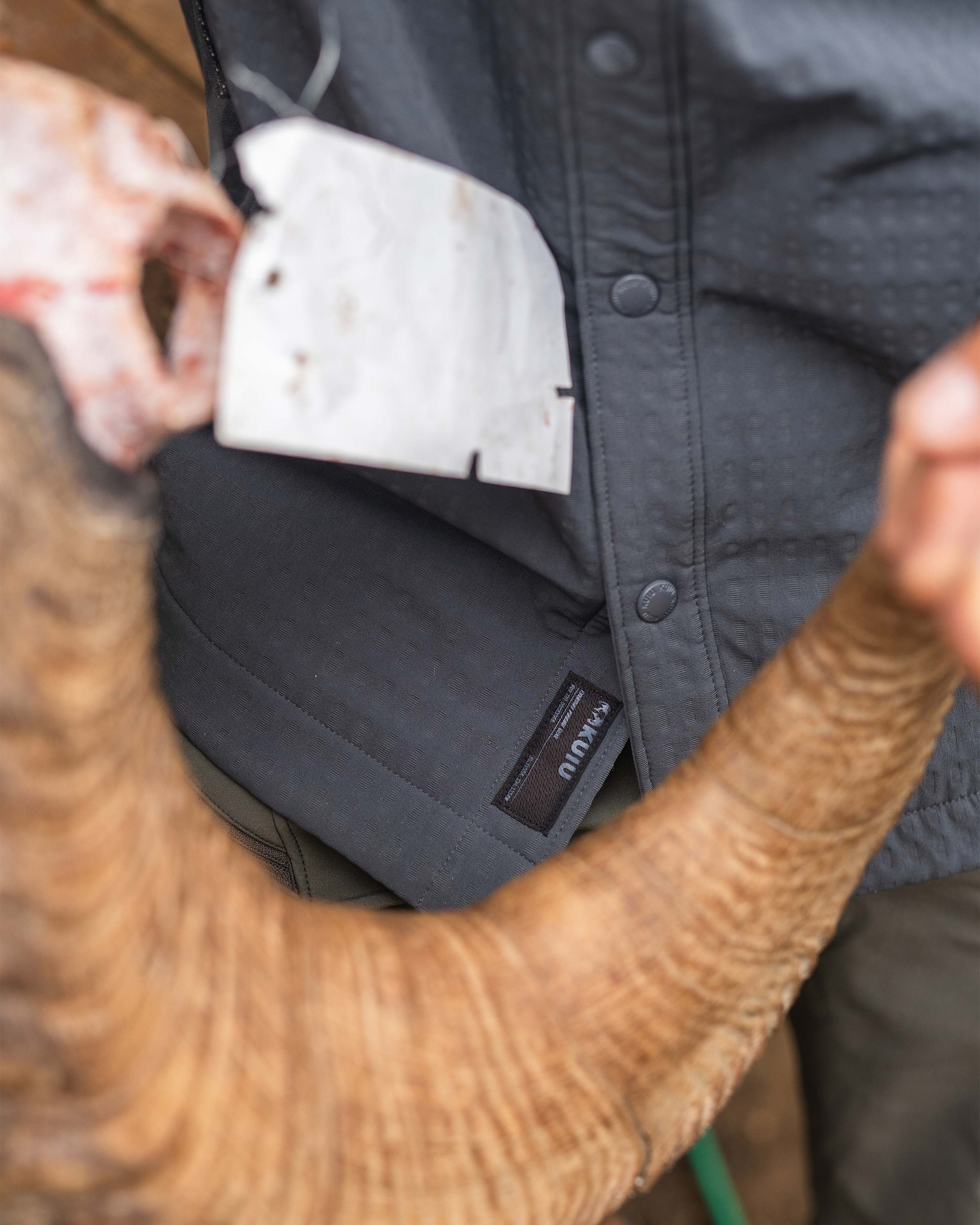 Blockfield Fleece Shirt Jacket | Dark Sage - Image 9