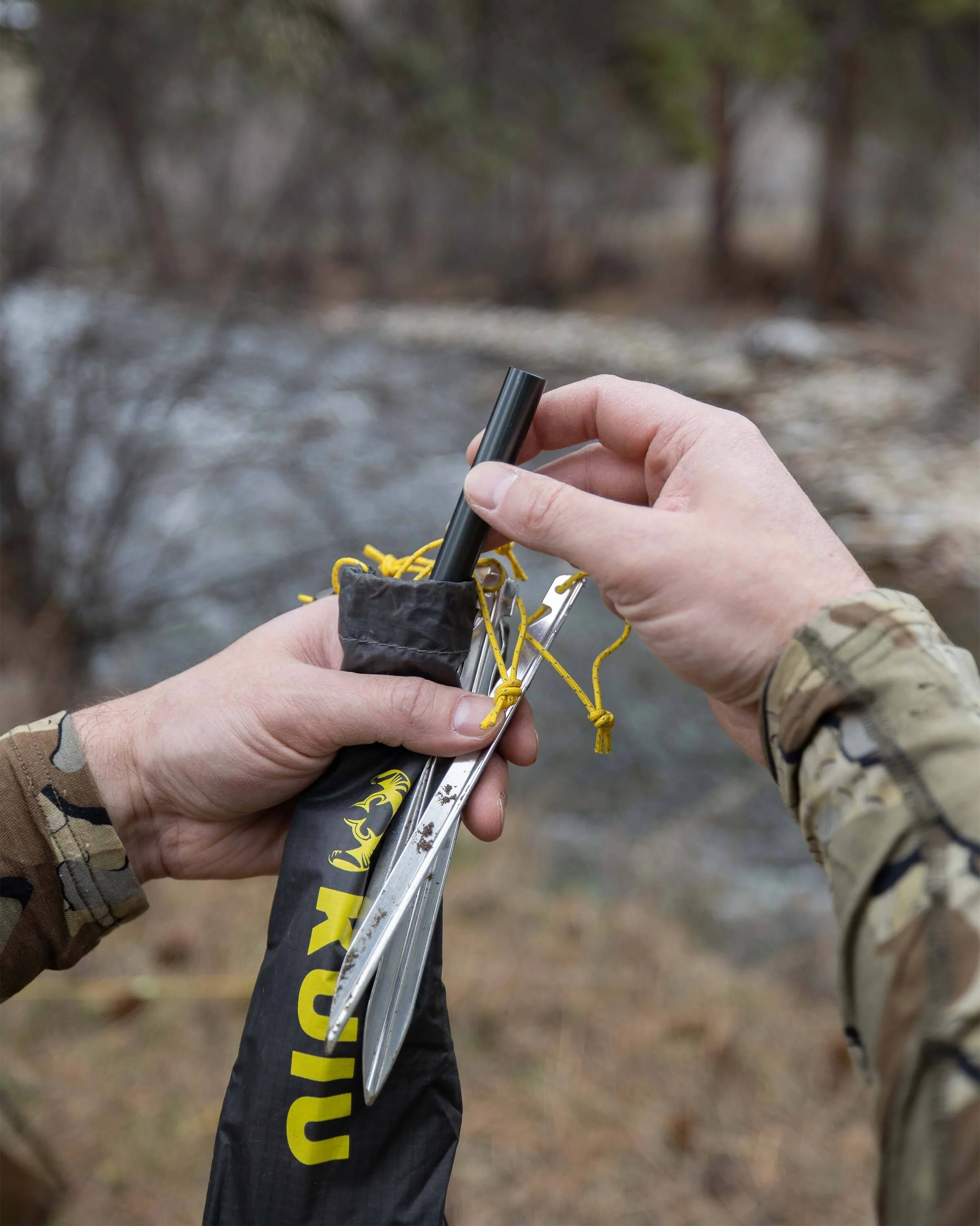 Mountain Star 3 Person Tent | Gunmetal-Camel - Image 10