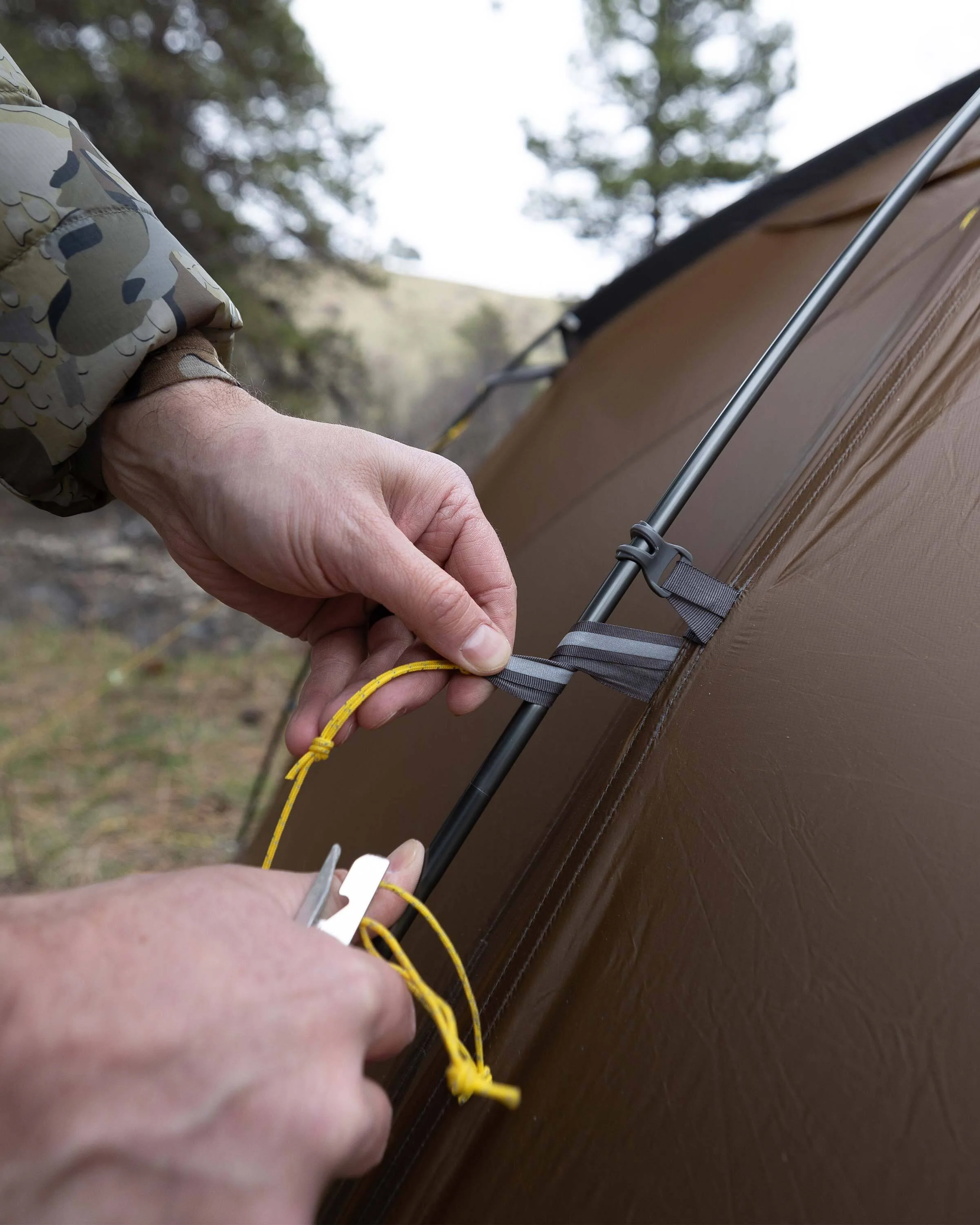 Mountain Star 3 Person Tent | Gunmetal-Camel - Image 12