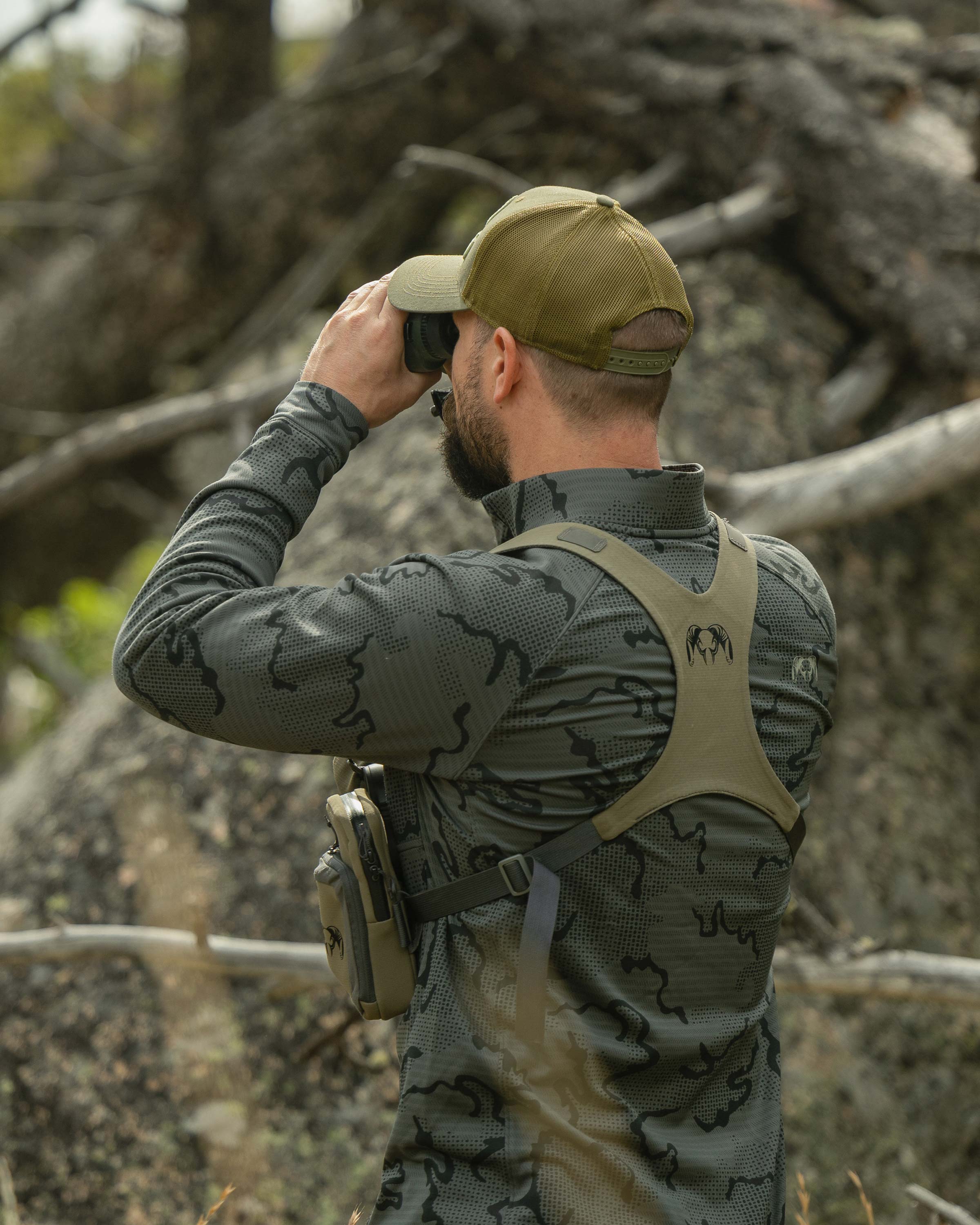 Ridgepoint Fleece Zip-T | Black Tonal - Image 5