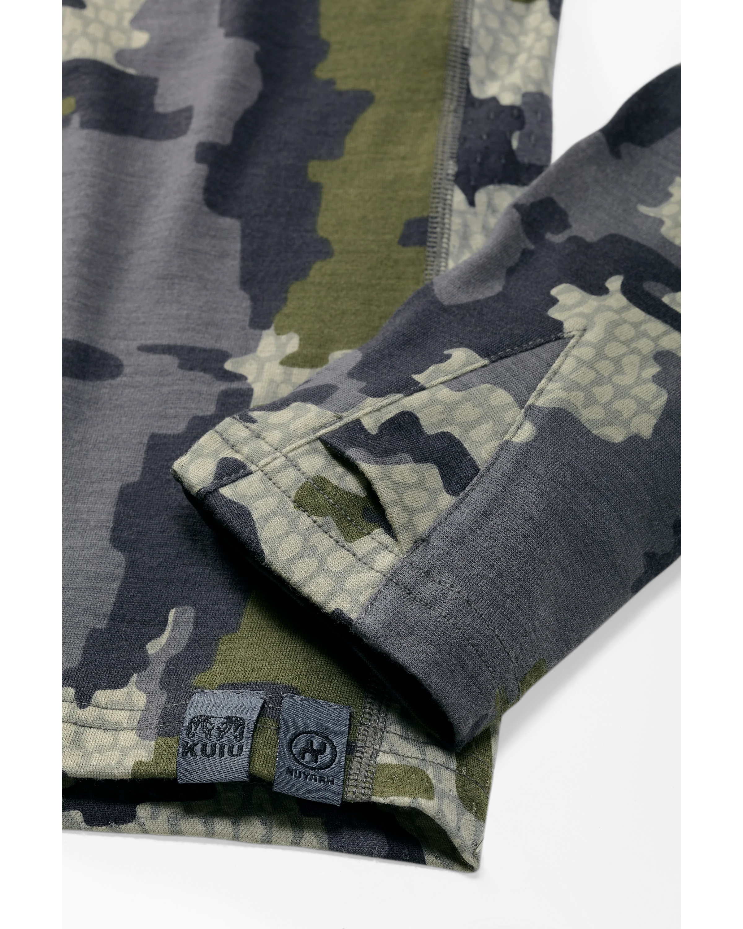 ULTRA Merino 145 Zip-T Hunting Hoodie | Verde - Image 3