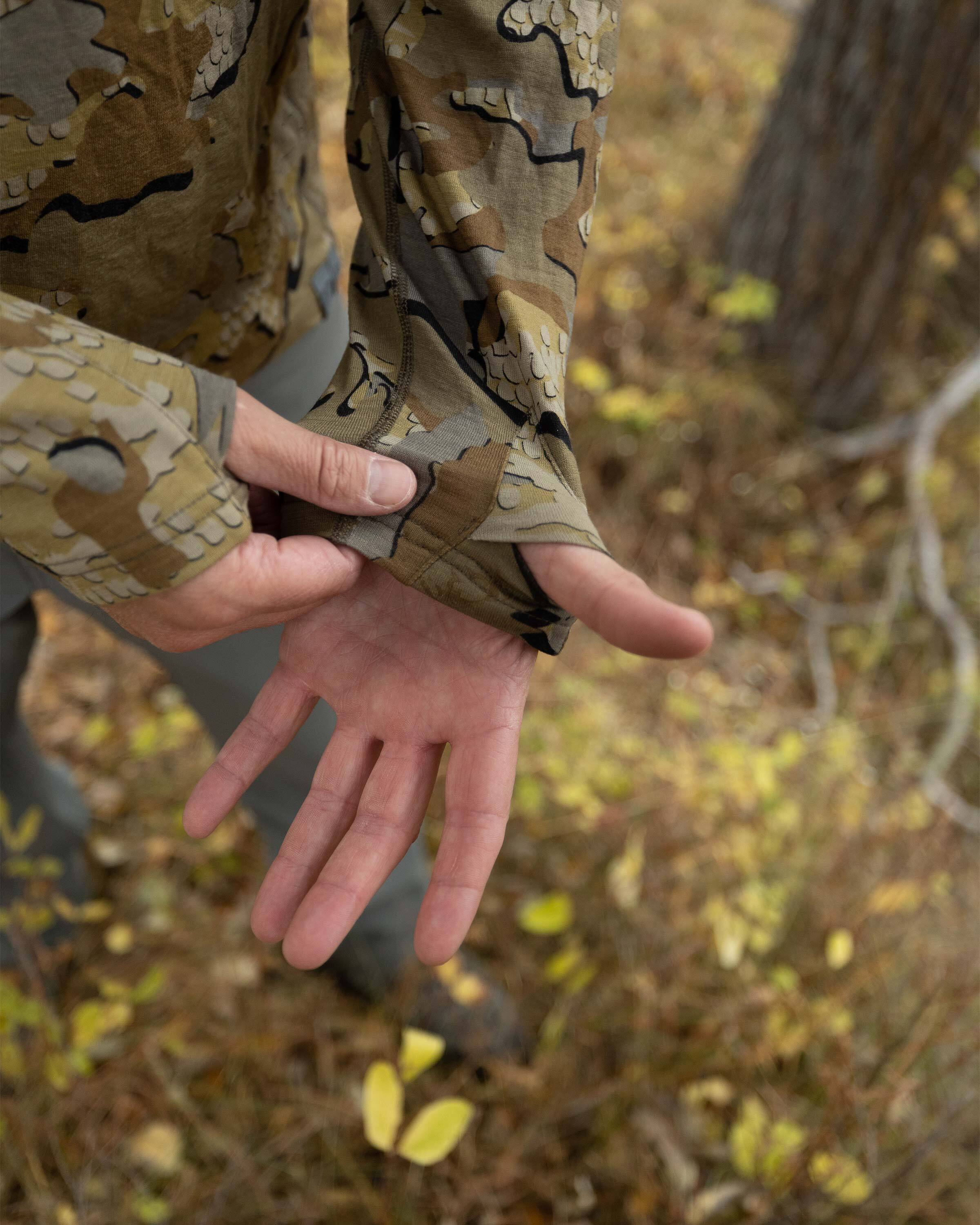 ULTRA Merino 145 Zip-T Hunting Hoodie | Verde - Image 12