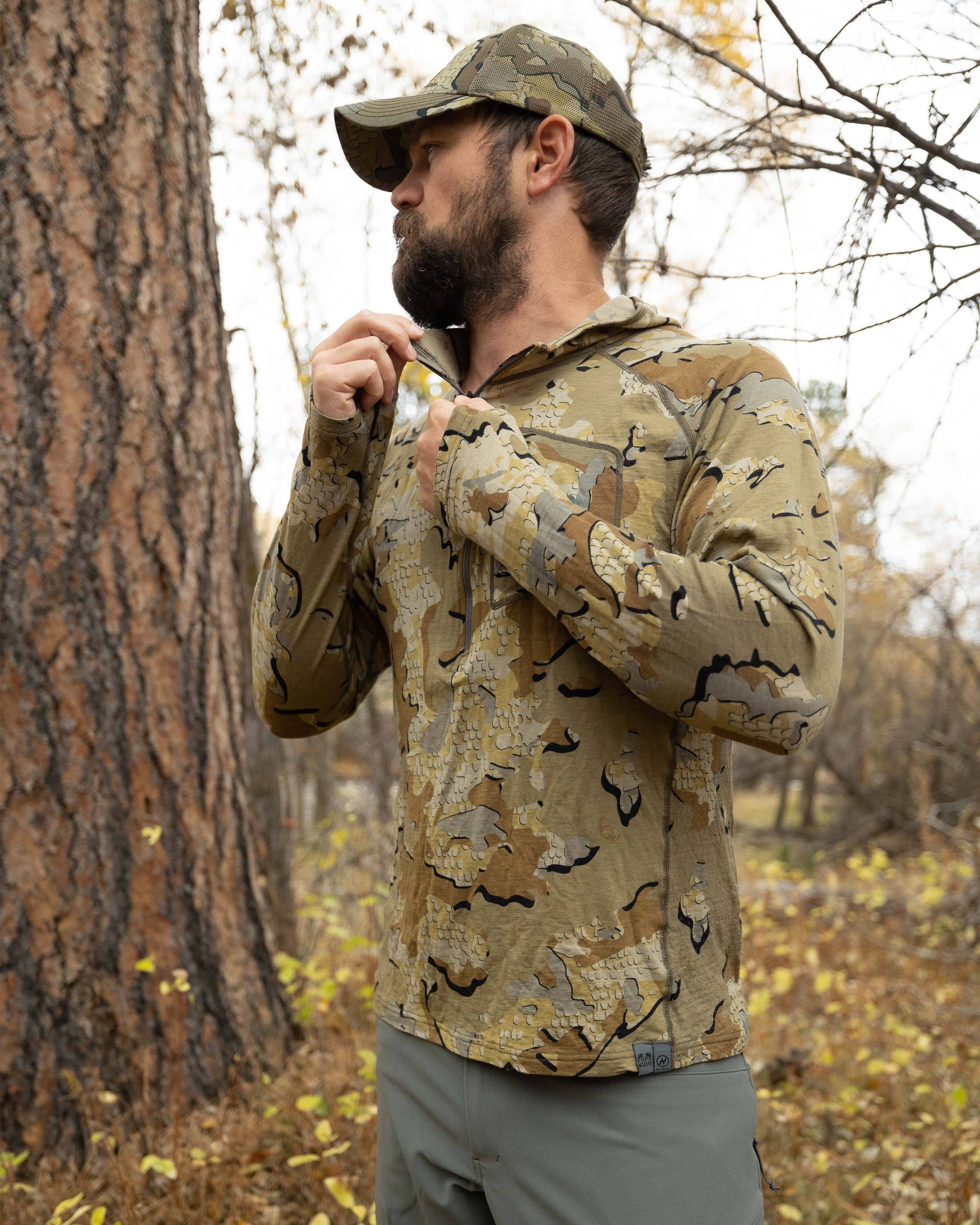 ULTRA Merino 145 Zip-T Hunting Hoodie | Verde - Image 7