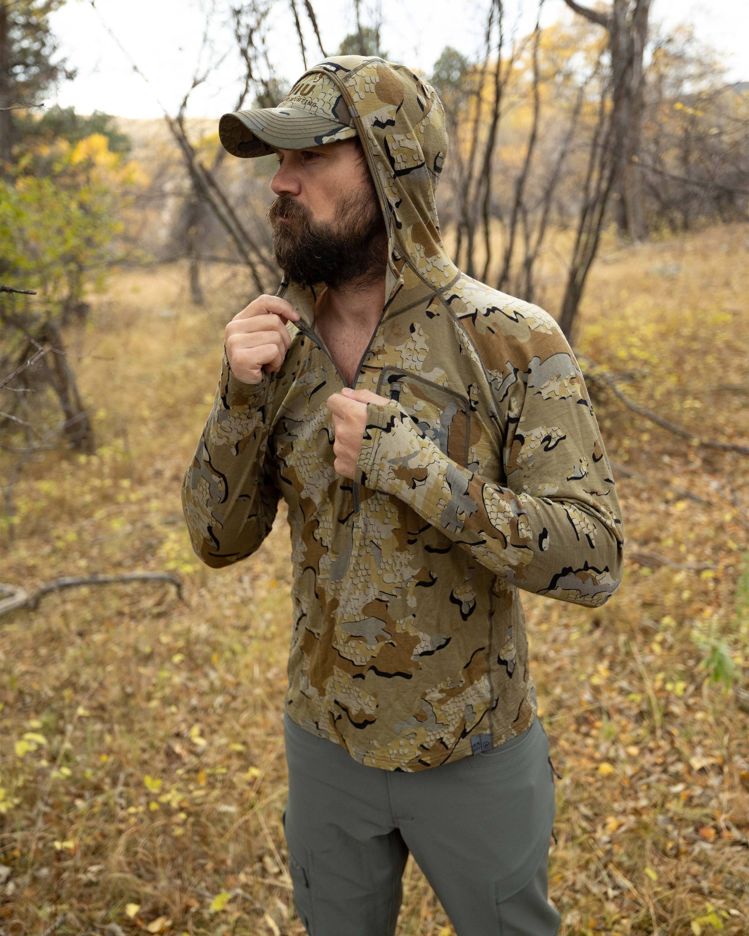 ULTRA Merino 145 Zip-T Hunting Hoodie | Verde - Image 8
